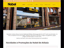 Tablet Screenshot of nobelatibaia.com.br